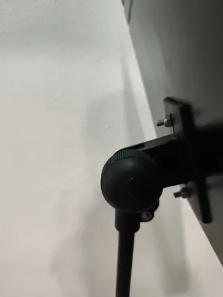 Atril de música negro