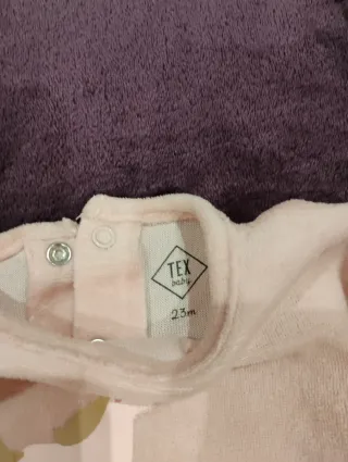 Lote pijamas niña 23 meses afelpados