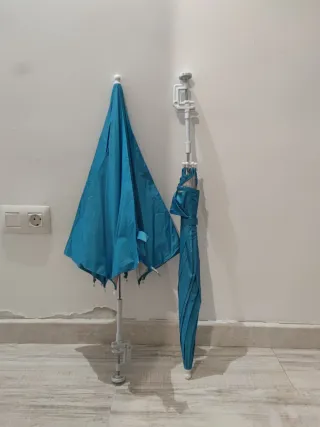 Paraguas para silla playa/camping,son 2 unidades