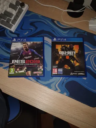 Lote PS4: PES 2019 + Call of Duty Black Ops 4