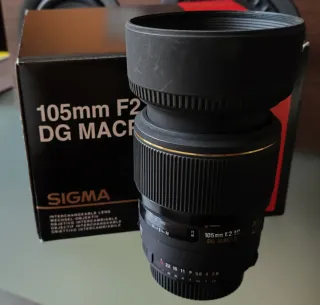Sigma 105mm F2.8 DG Macro Objetivo Nikon