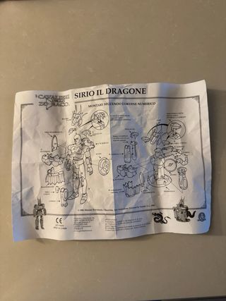 Sirio il Dragone - I Cavalieri dello Zodiaco