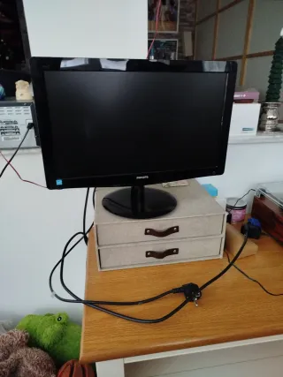 Pantalla Philips 17 Negra