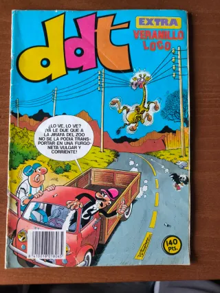 Lote 7 Tebeos: Pulgarcito, Tío Vivo, ddt, Vikie