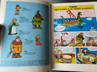 Lote 7 Tebeos: Pulgarcito, Tío Vivo, ddt, Vikie