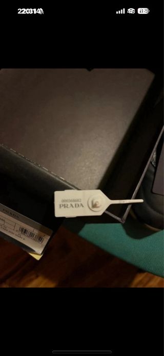 Zapatillas Prada Negras Talla 40