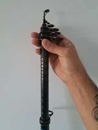 Caña de pescar corcheo-boloñesa-pulso