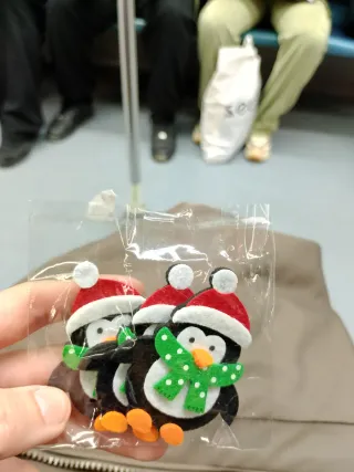 Adornos Copos de Nieve Navidad