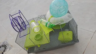 Jaula Hámster 2 Alturas + Accesorios
