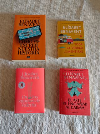 Libros novelas actuales Elisabeth Benavent románti