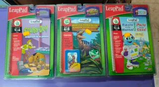 Lote 3 Libros Interactivos LeapPad