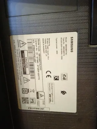 Samsung 50 QLED TV - Piezas