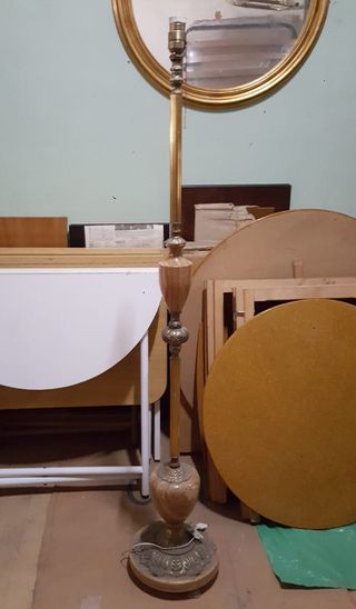 VARIOS MODELOS LAMPARAS DE PIE SUELO CON PANTALLA