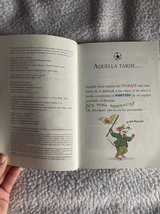 Libro El robo del Diamante gigante- Geronimo Stilt