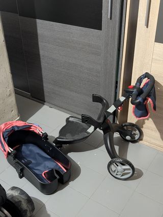 Carrito Muñecas Juguettos Desmontable