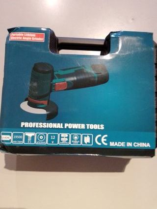 Mini Amoladora Angular Batería Litio