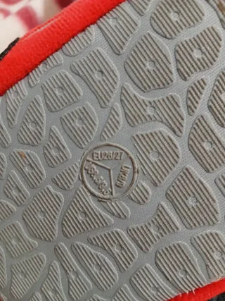 Zapatillas Rayo McQueen Talla 26/27