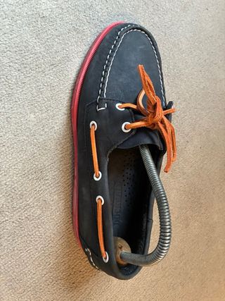 Sebago Edición Limitada Náuticos Negro/Rojo