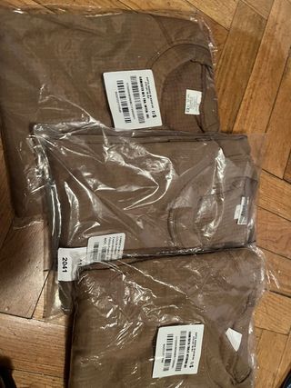 Camiseta Térmica Ejército Marrón Talla P