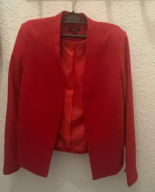 Blazer rosso da donna