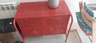 Mueble Ikea Nikkeby Rojo
