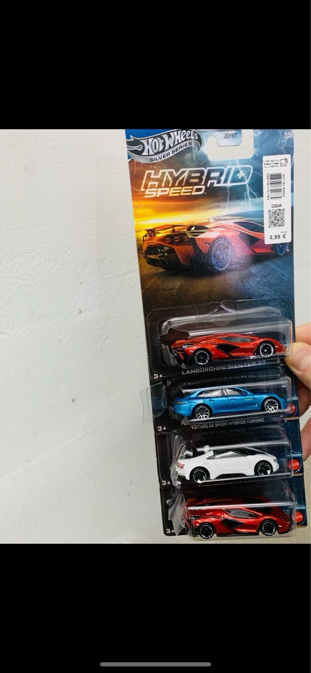 Hot Wheels Hybrid Speed Colección 5 Coches