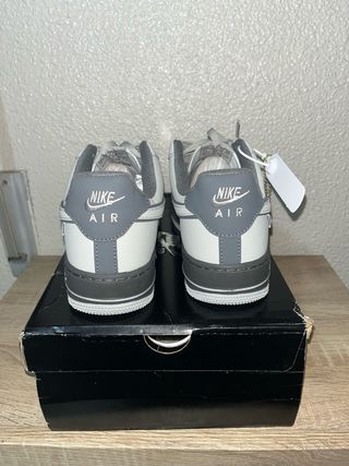 Nike Air Force 1 Hollin Gris Blanco
