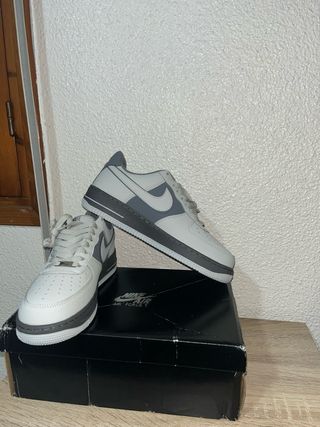 Nike Air Force 1 Hollin Gris Blanco