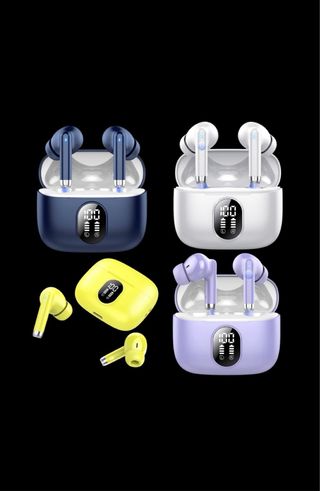 AURICULARES bluetooth amarillo 5.4