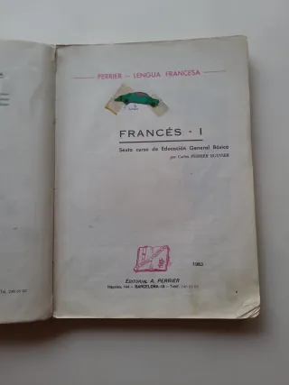 Francés II, Séptimo nivel de Educación General ...