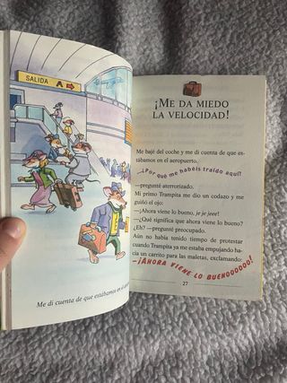 Libro Cuatro ratones en la selva negra-Geronimo St