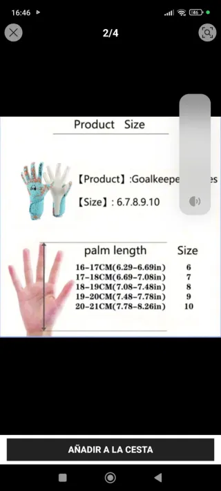 Guantes DEFIGO Azul Naranja