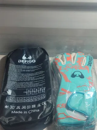 Guantes DEFIGO Azul Naranja