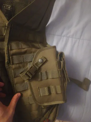 Gilet tattico mimetico softair