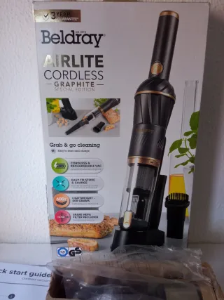 Aspiradora de mano Beldray sin estrenar