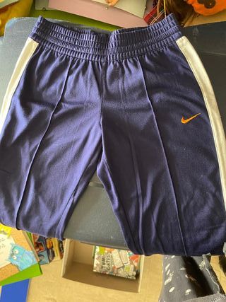Pantalón chándal Nike niña azul