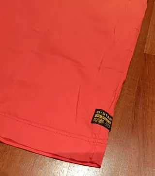 Camiseta G-Star RAW Talla XL. Color coral.