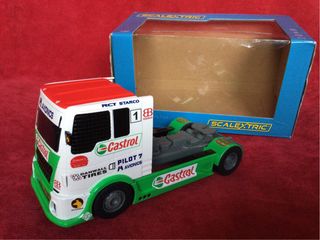 scalextric camion Castrol