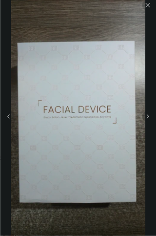 Dispositivo viso bellezza oro rosa