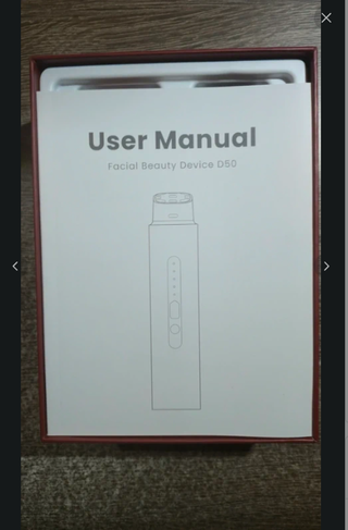 Dispositivo viso bellezza oro rosa