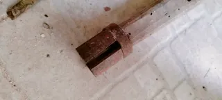 Attrezzi agricoli vintage in legno