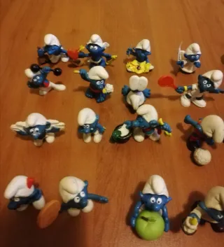 Lotto 35 Puffi Smurf