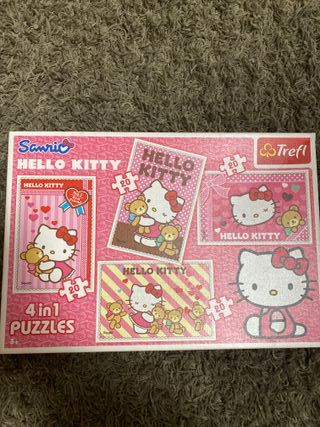 Puzzle Hello Kitty 4 en 1 Trefl