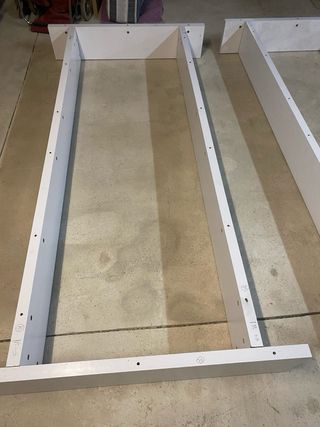 Base Tatami Cama Madera Blanca