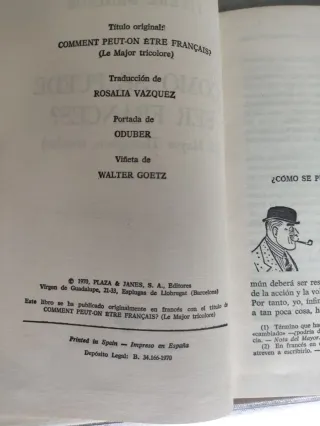 ¿Cómo se puede ser francés?
