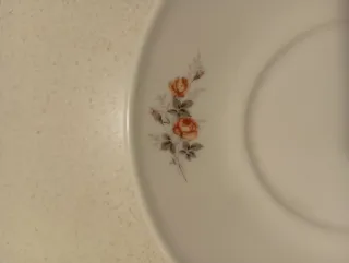 Set 6 Tazze da Thè Vintage Porcellana Rose