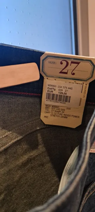 Replay Pantalón Vaquero Slim Talla 27