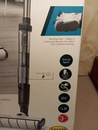 Scopa lavapavimenti SilverCrest senza fili