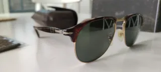 Gafas Persol Vintage Marrón y Dorado