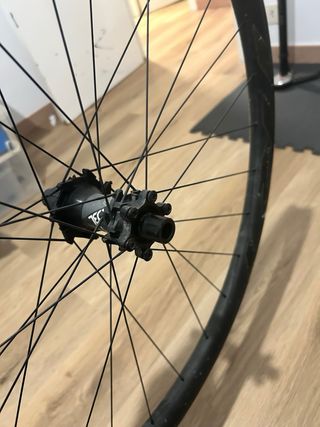 Rueda trasera de bicicleta